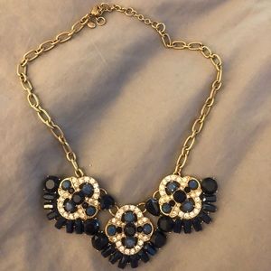 J.Crew Navy Statement Necklace
